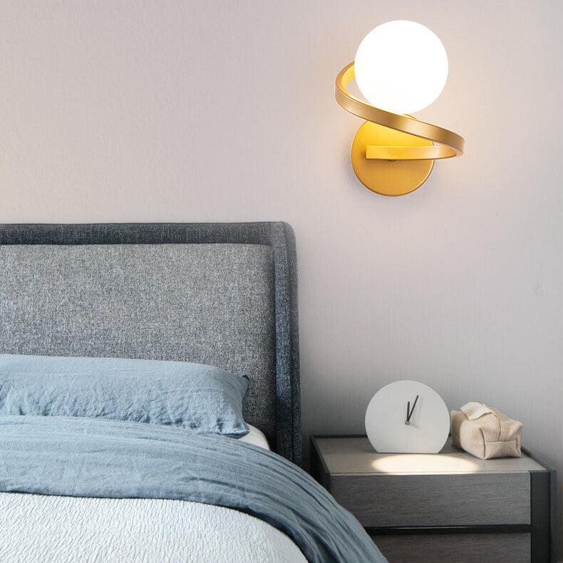 Astra Spiral Wall Light