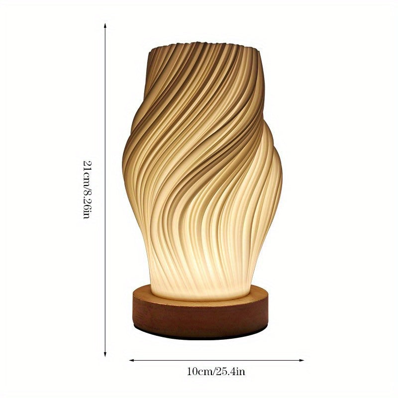 Swirl LED Table Lamp