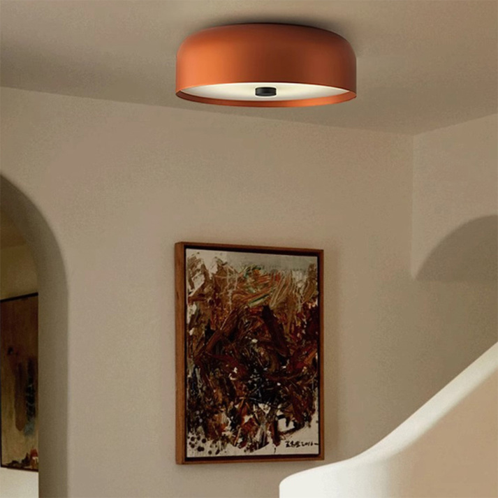 Nordic Retro LED Flush Mount