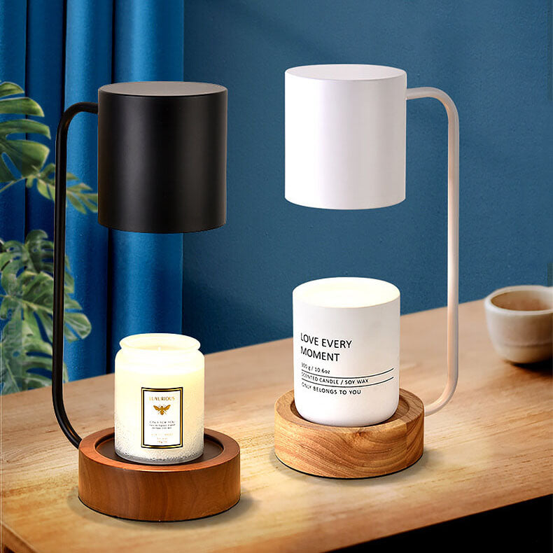 Japandi Candle Warmer Lamp