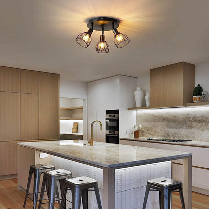 Industrial Spotlight Ceiling Light