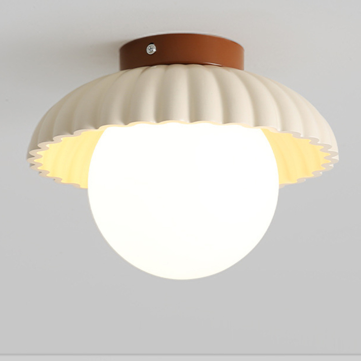 Iron Hallway Flush Mount Light