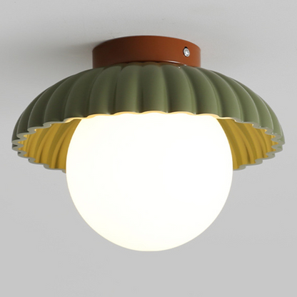 Iron Hallway Flush Mount Light