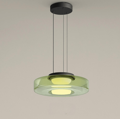 Bauhaus Layered Glass Pendant