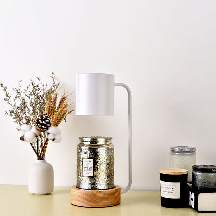 Japandi Candle Warmer Lamp