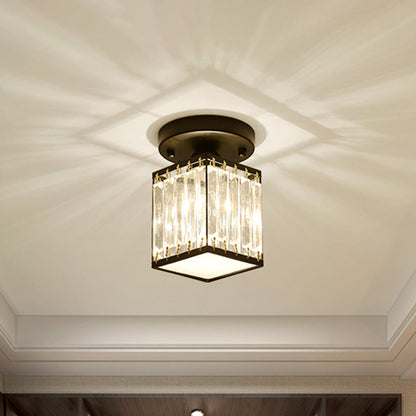 Crystal Foyer Ceiling Light
