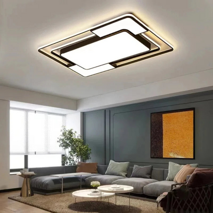 Remote-Controlled Geometric Ceiling Light