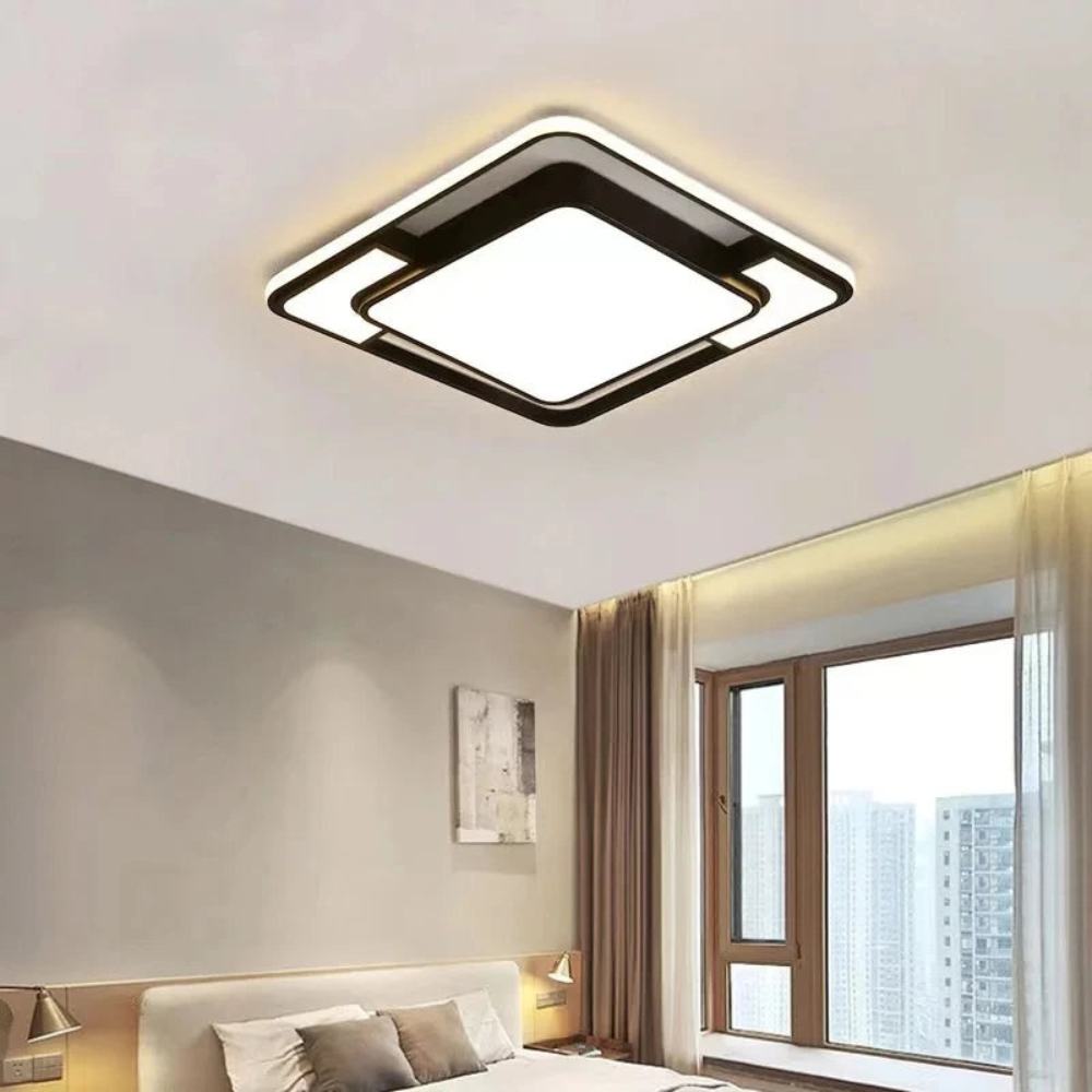 Remote-Controlled Geometric Ceiling Light