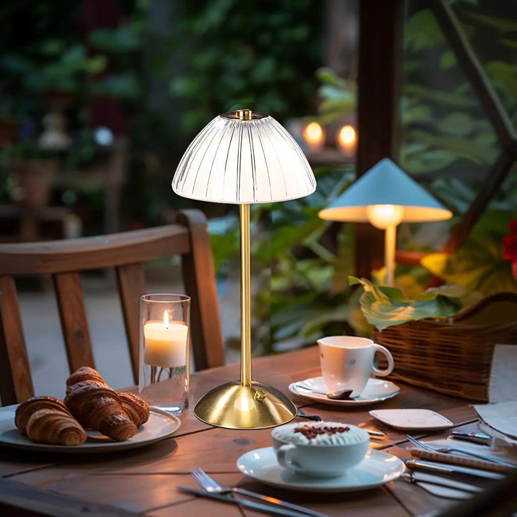 Golden Touch Crystal Lamp