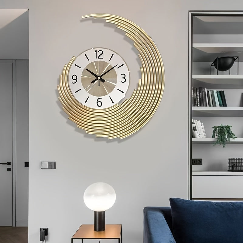 3D Metal Wall Clock