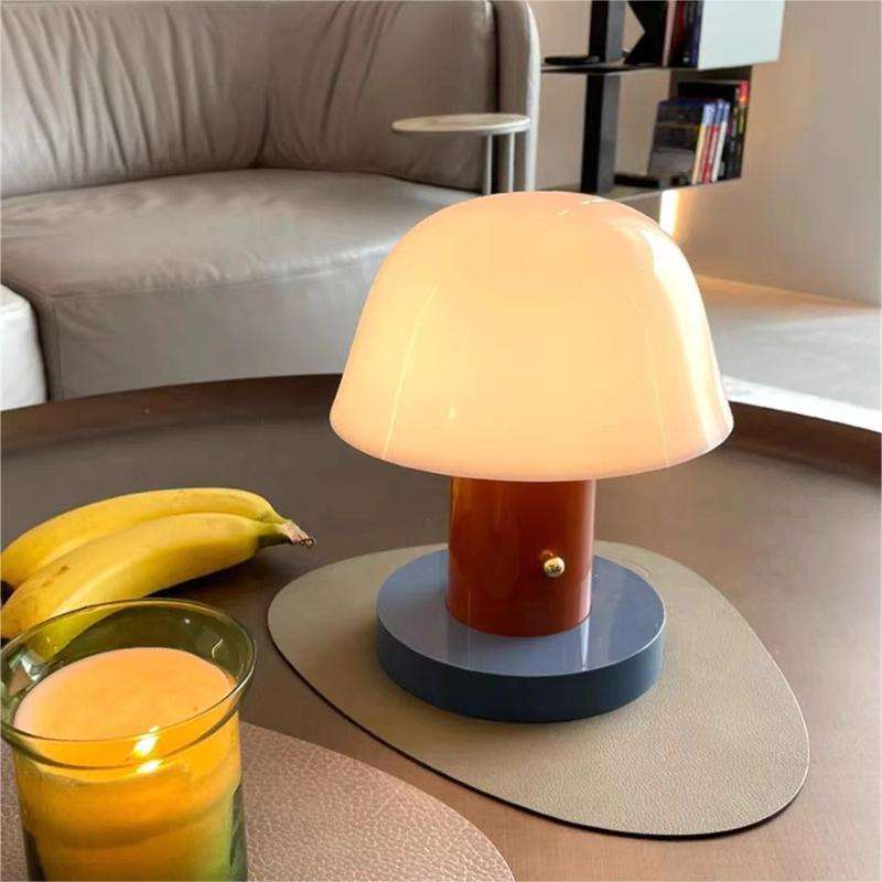 Rechargeable Mushroom Table Lamp