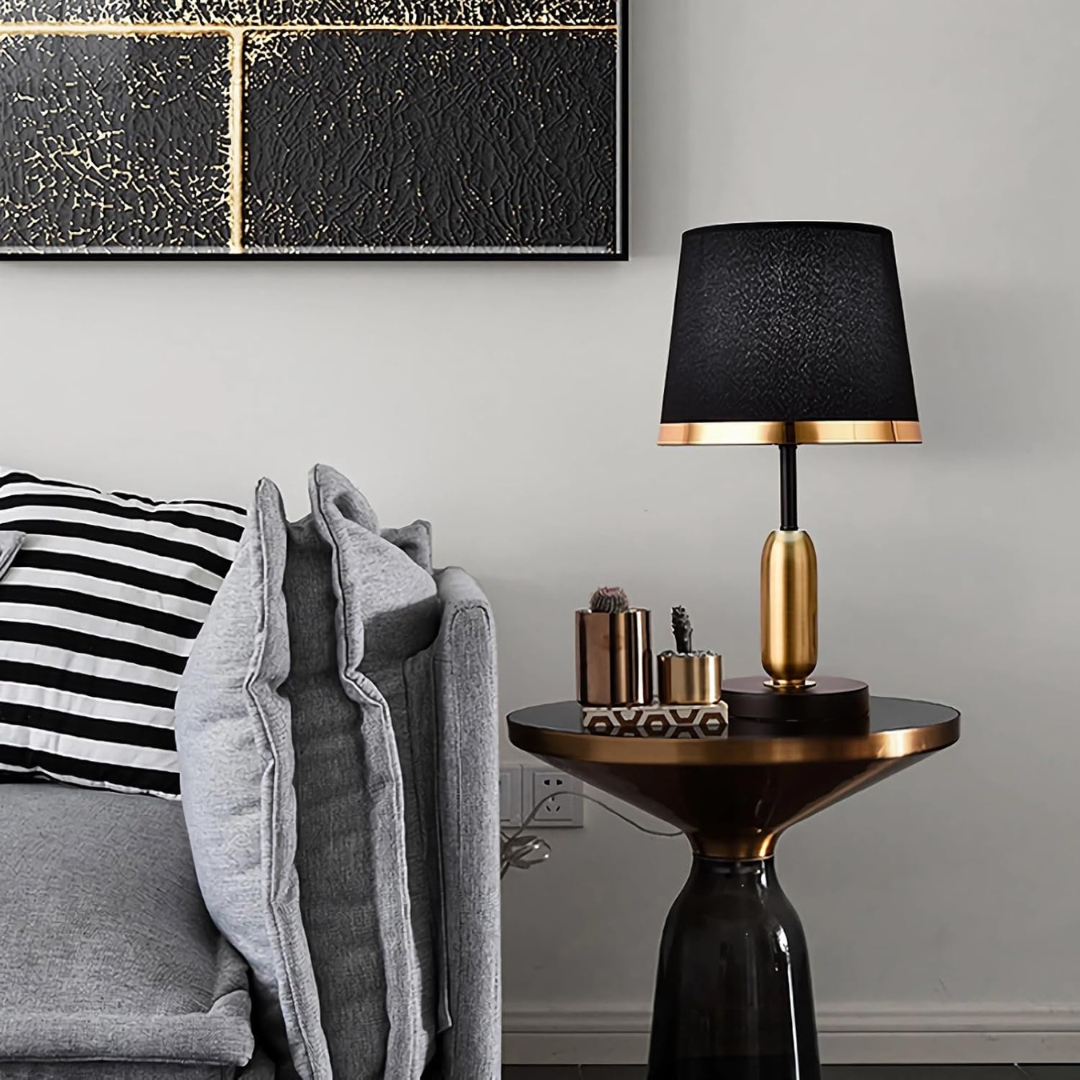 Vintage Gold Table Lamp