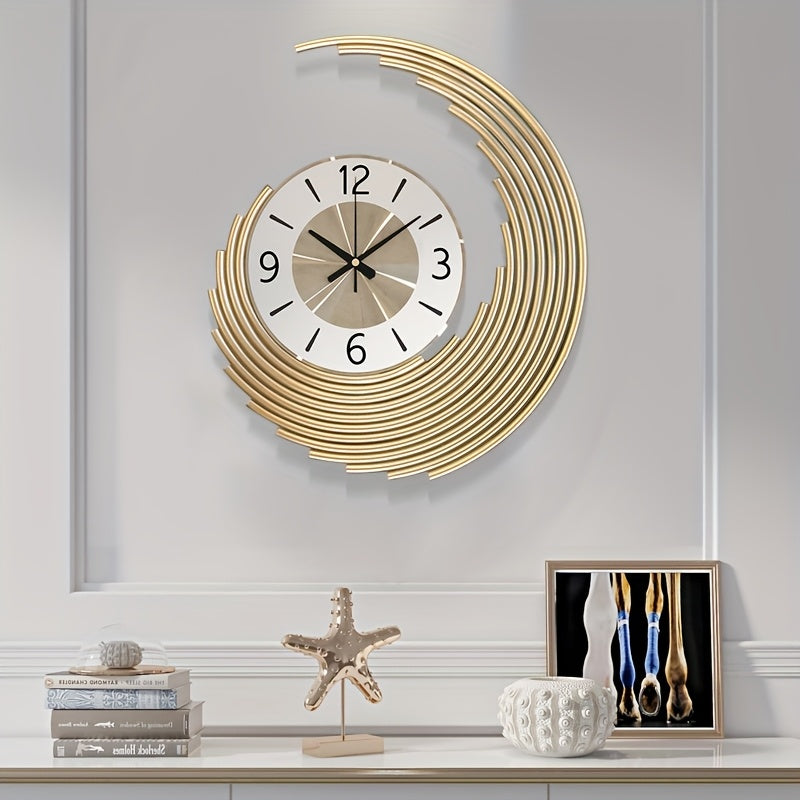3D Metal Wall Clock