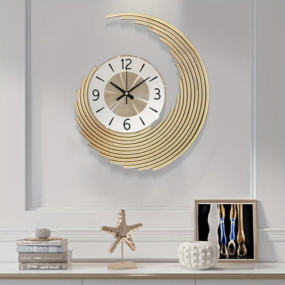 3D Metal Wall Clock