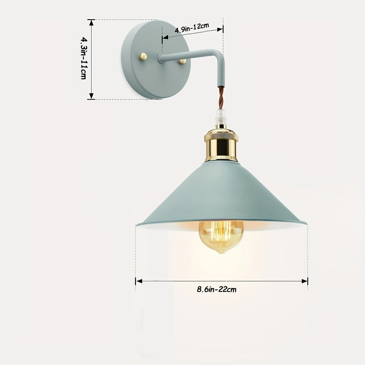Industrial Wall Sconce Set