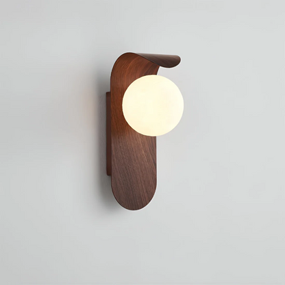 Icar Wooden Wall Lamp