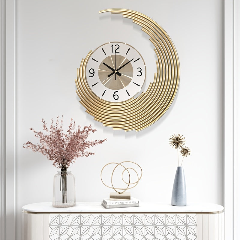 3D Metal Wall Clock