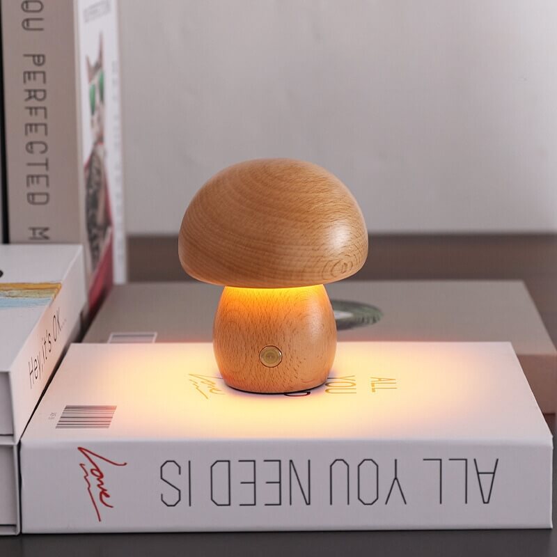 Portobello Mushroom Lamp