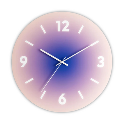 Sunset Glass Wall Clock