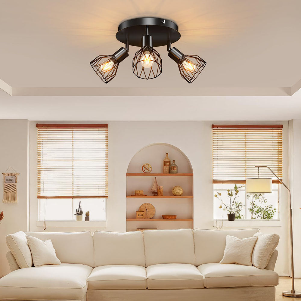 Industrial Spotlight Ceiling Light