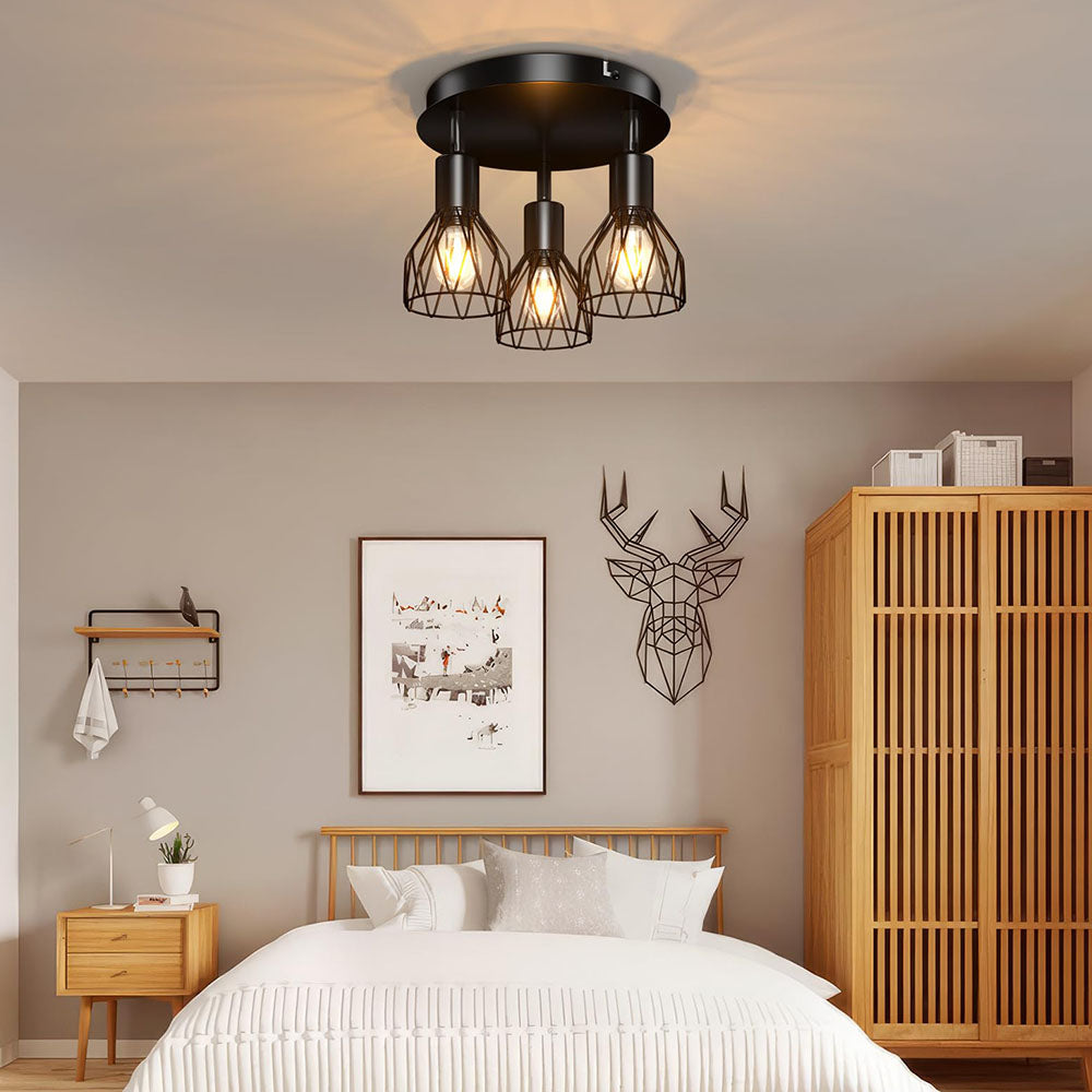 Industrial Spotlight Ceiling Light