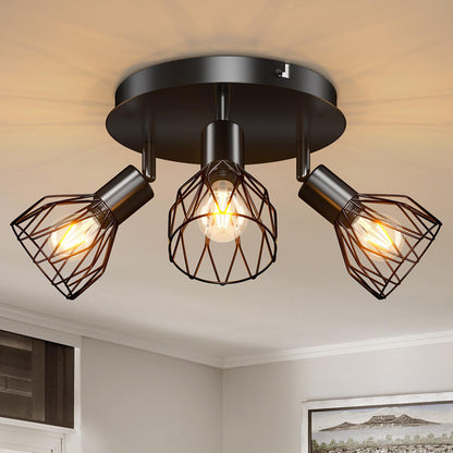 Industrial Spotlight Ceiling Light