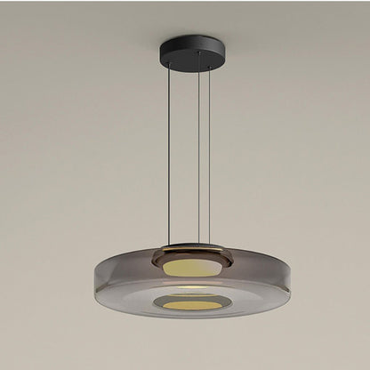 Bauhaus Layered Glass Pendant