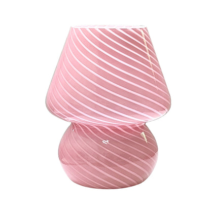 Murano Mushroom Glass Lamp