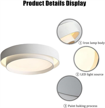 Nordic Round LED Flush Light