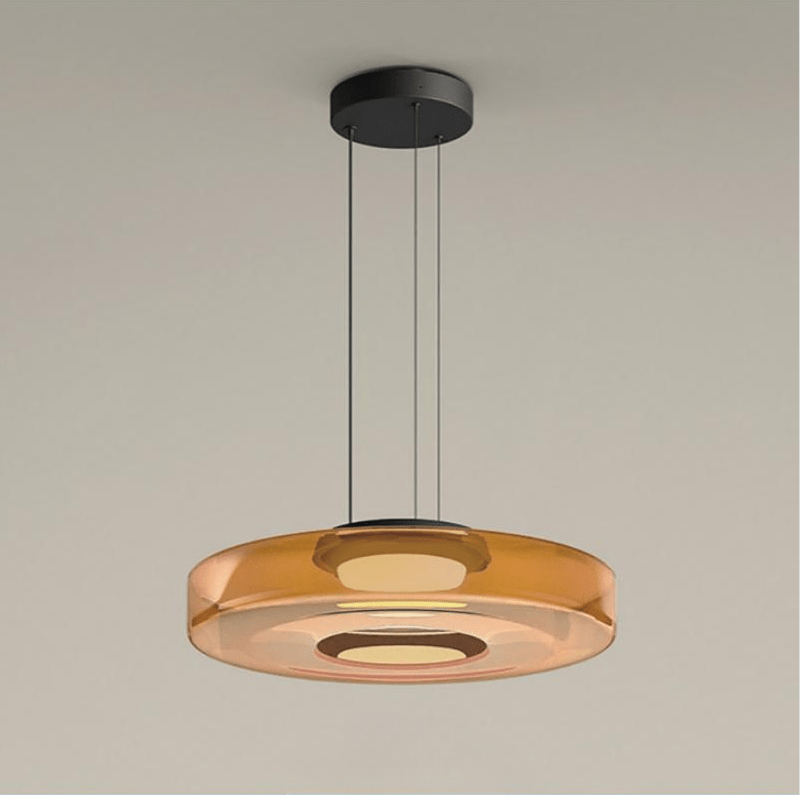 Bauhaus Layered Glass Pendant