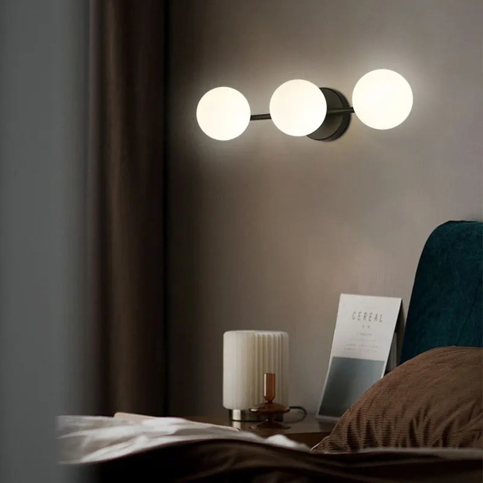 Nordic Triple Globe Wall Light