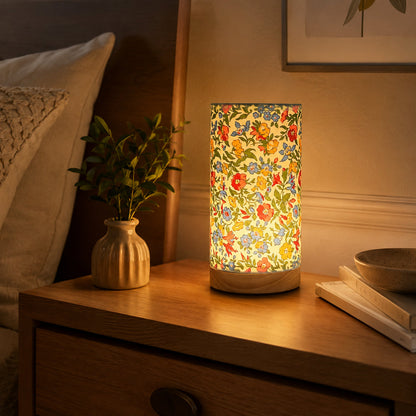 Wooden Bedside Table Lamp