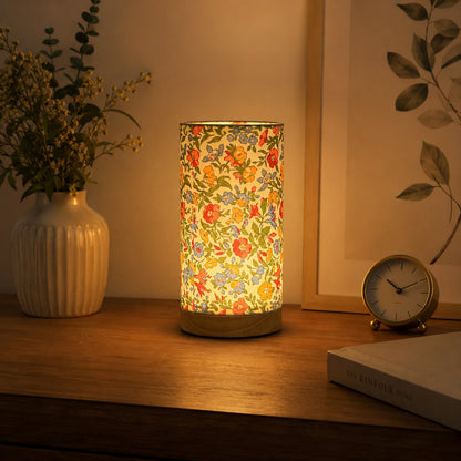 Wooden Bedside Table Lamp