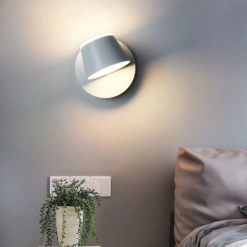 BrightGlow Rotatable Wall Lamp