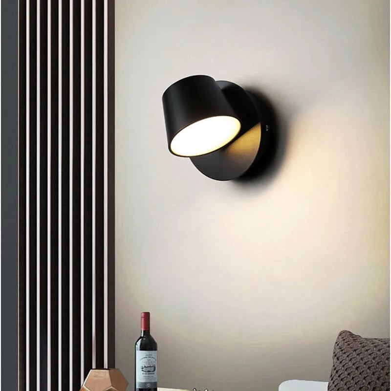 BrightGlow Rotatable Wall Lamp
