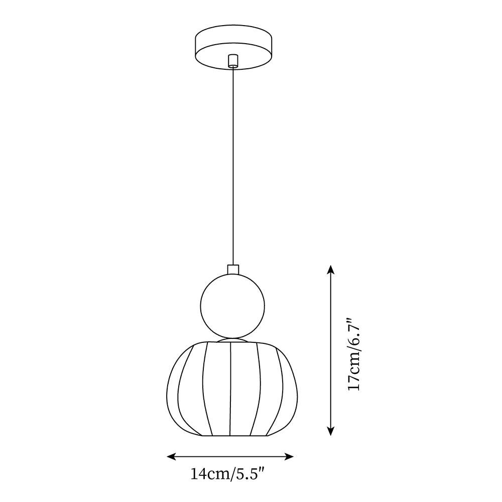 Yedra Organic Pendant Lamp