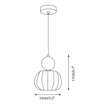 Yedra Organic Pendant Lamp