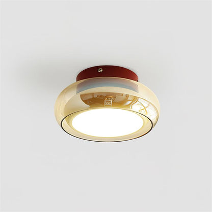 June Retro Glass Ceiling Light
