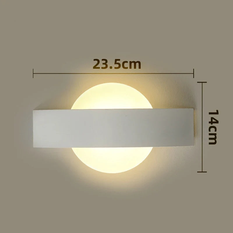 Acrylic Sphere Wall Lamp