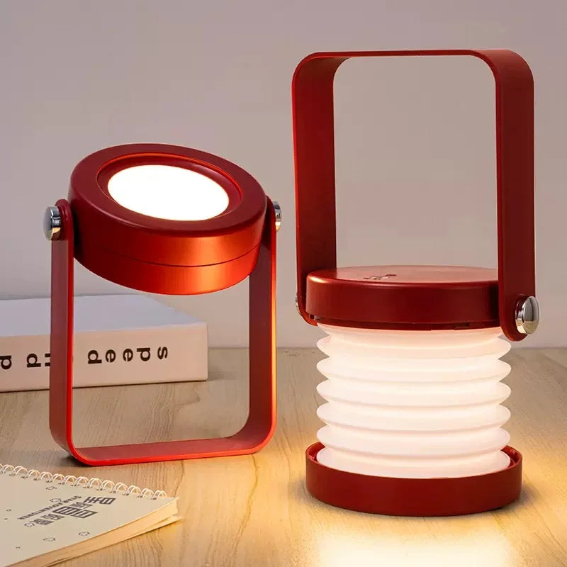 Wooden Handle Portable Lantern