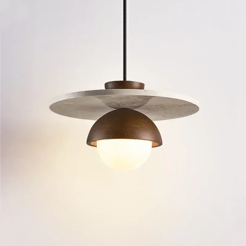 Denmark Walnut Pendant Light