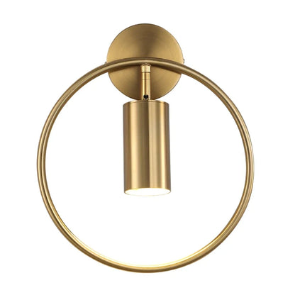 Halo Gold Wall Light