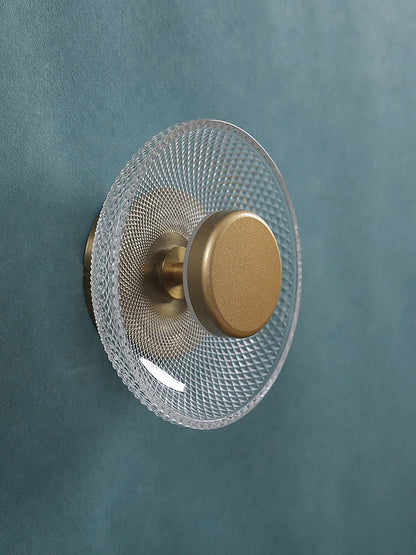 Modern Coloured Glass Wall Lamp