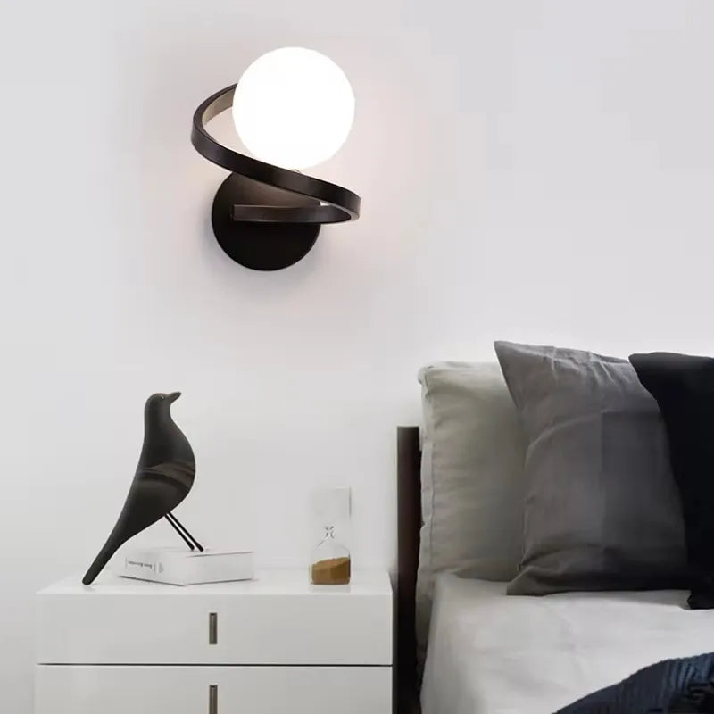 Astra Spiral Wall Light