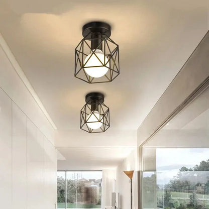 Modern Gold Ceiling Light