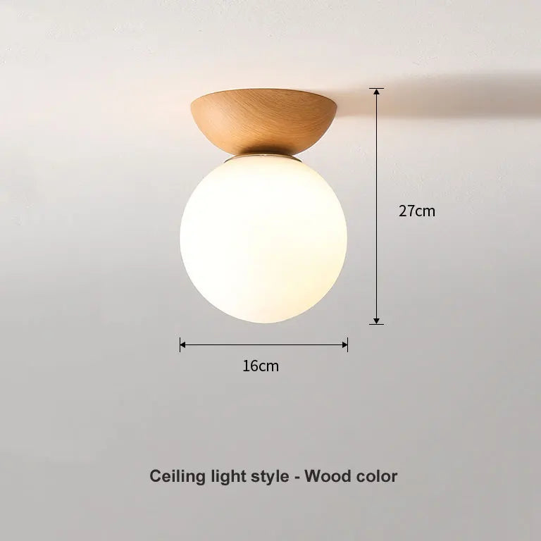 Nordic Glass Ball Pendant Light