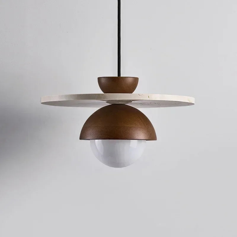 Denmark Walnut Pendant Light