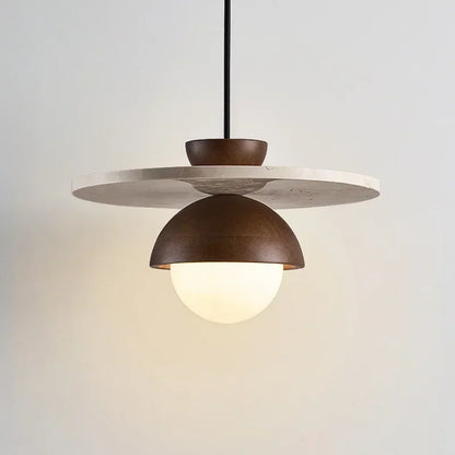 Denmark Walnut Pendant Light