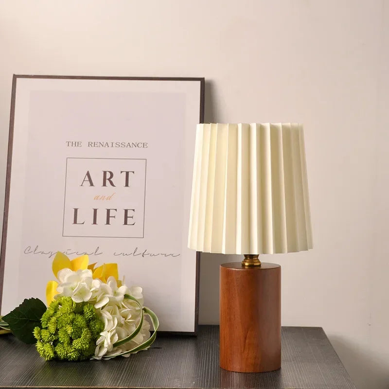 Pleated Table Lamp