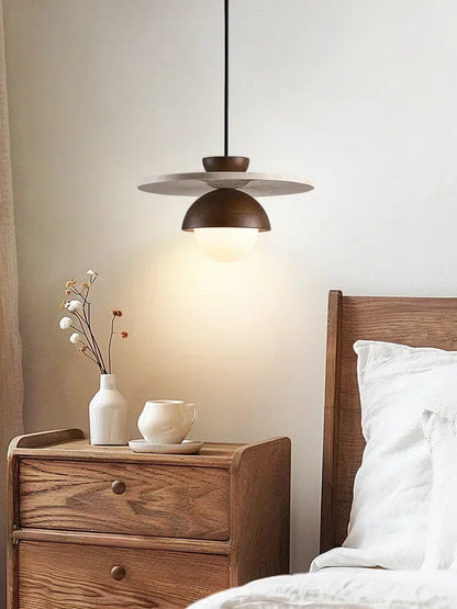 Denmark Walnut Pendant Light